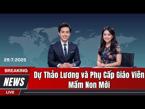 Dự thảo lương giáo viên mầm non từ 2026: Phụ cấp ưu đãi 45%, lương có thể vượt 30 triệu/tháng