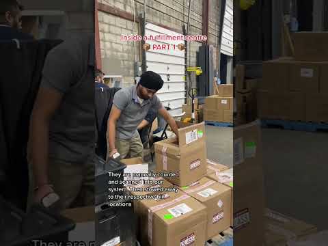 Part 1 of inside eShipper+: Inbounds 🚚 📦 #shipping #warehouse #ecommerce #smallbiz #logistics