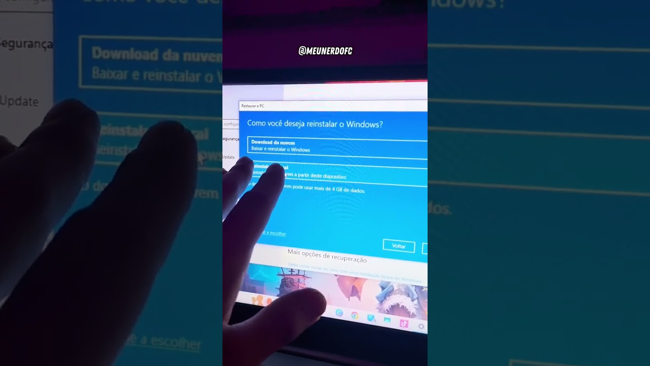 Formatar Windows Sem Pendrive 🖥️