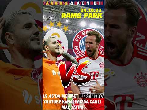 GALATASARAY BAYARN MÜNİH MAÇI CANLI İZLE #galatasaray #bayernmunich #şampiyonlarligi