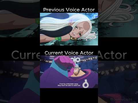 old vs new franky voice actor #onepiece #franky