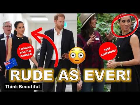 Meghan Markle RUDE As Ever?! Meghan Markle & Prince Harry’s Awkward Melbourne Visit EXPOSED!
