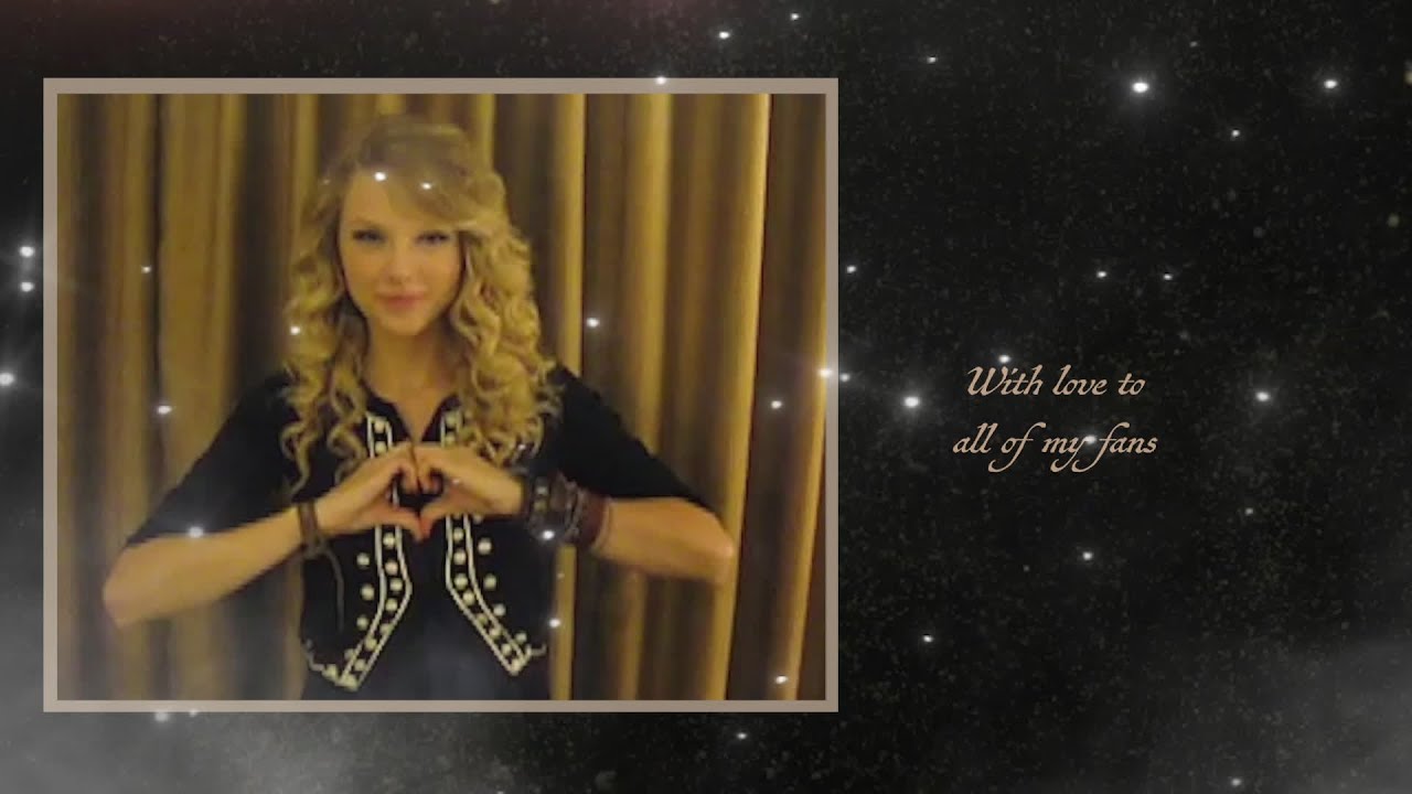 Taylor Swift - Love Story (Taylor’s Version) Lyric Video