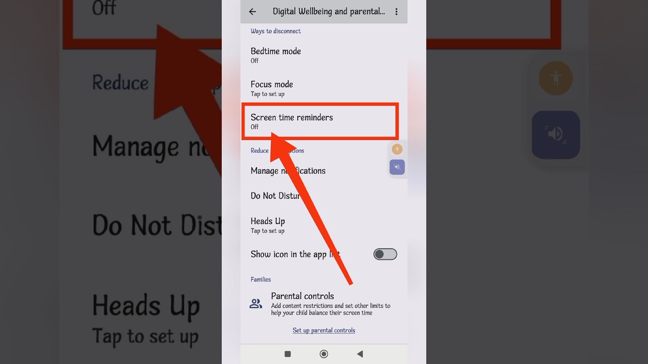 Screen Time Reminders চালু করার সহজ পদ্ধতি 📱