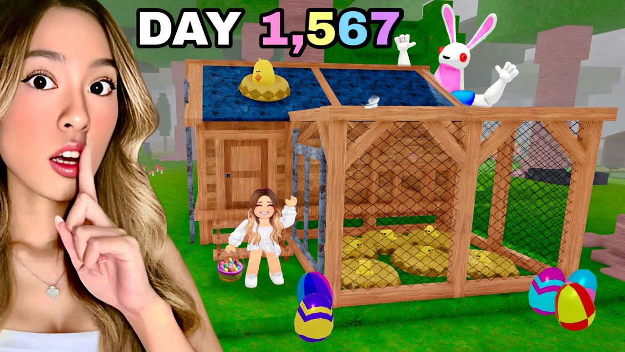 Survived 99 Nights in a Forest Chicken Coop 🐣