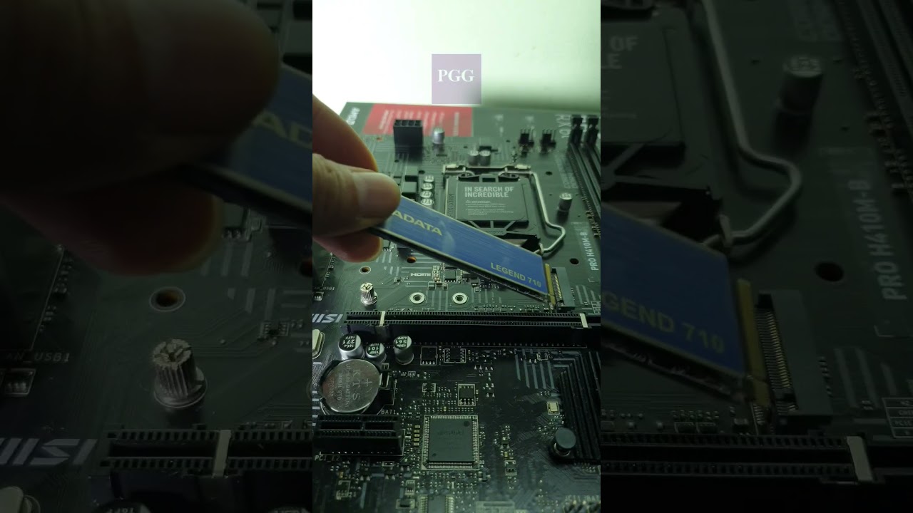 How to Install Adata LEGEND 710 512GB NVMe SSD