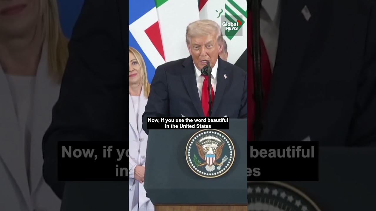 Trump Praises Italy's Meloni as 'Beautiful Young Woman' at Gaza Summit 🇮🇹
