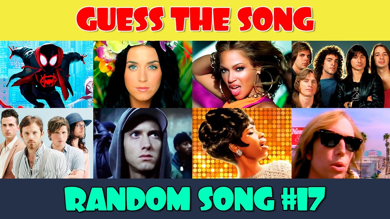 Guess the Song Music Quiz 🎶 50 Random Songs (Part 17)