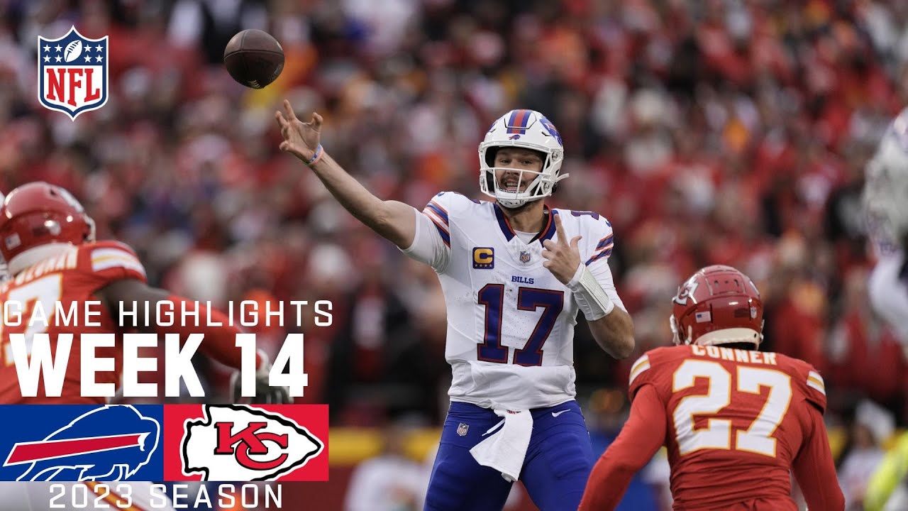 Buffalo Bills vs. Kansas City Chiefs Week 14 Highlights 🏈
