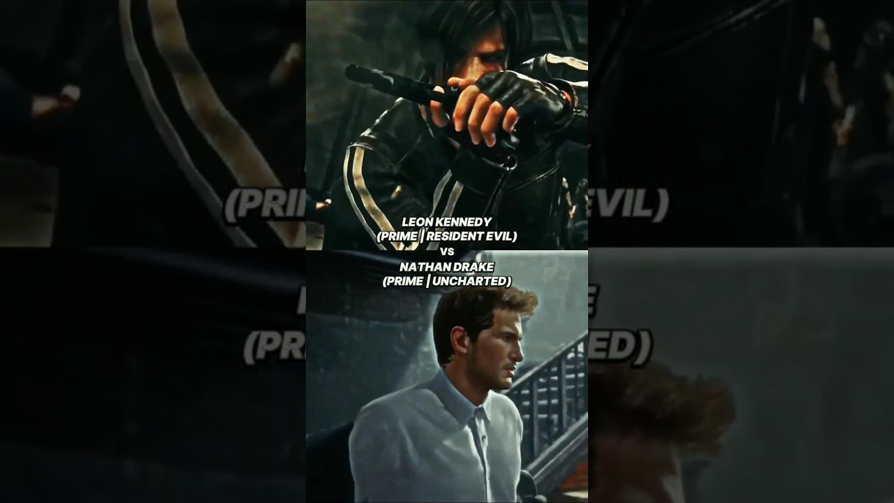 Leon Kennedy vs. Nathan Drake: Prime Battle 🔫