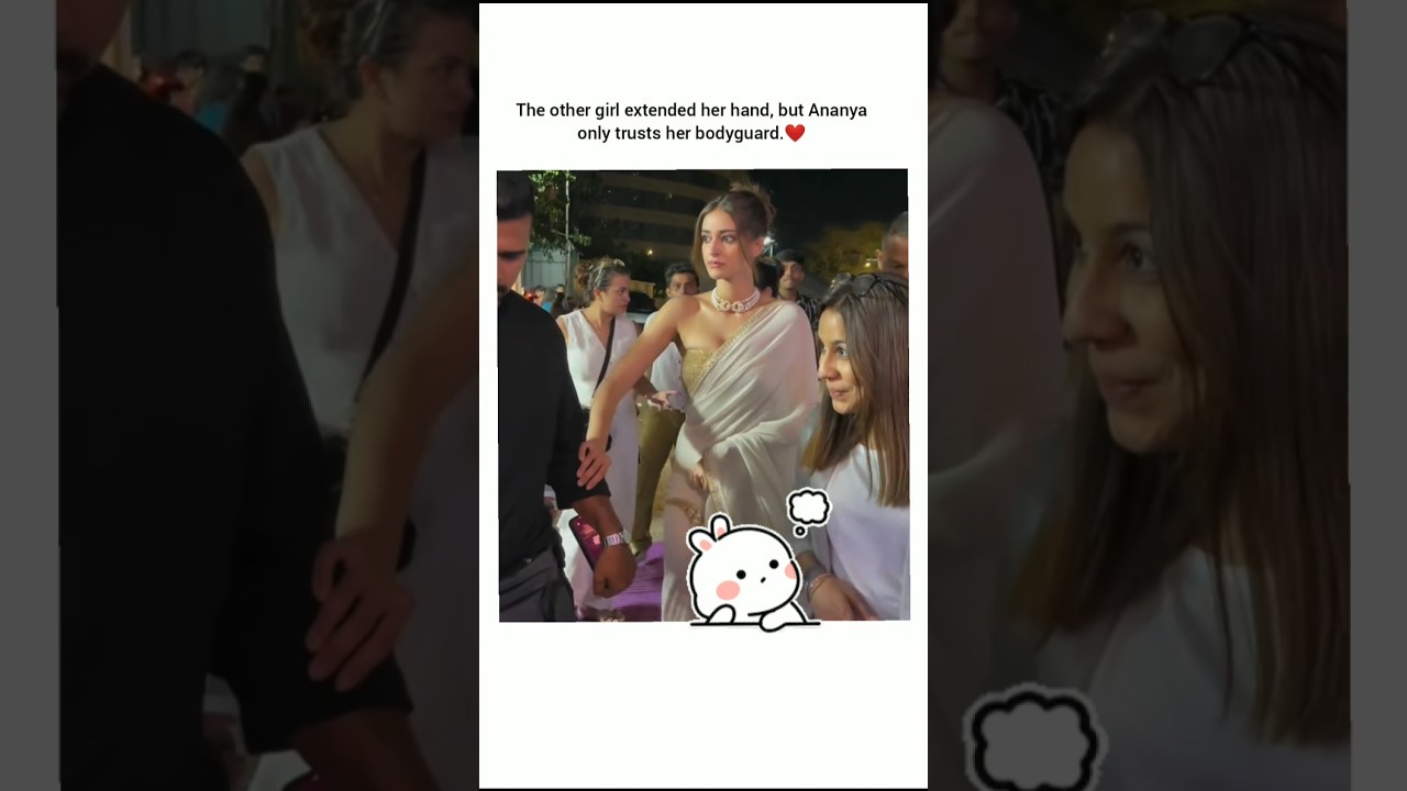 Ananya's Secret Trust in Her Bodyguard ❤️ #Shorts