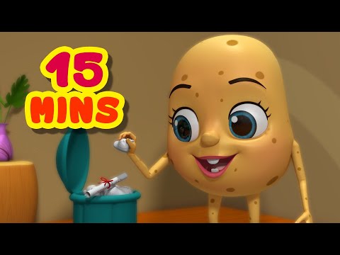 Aloo Kachaloo Ka khazana & much more | Hindi Rhymes for Children | Infobells