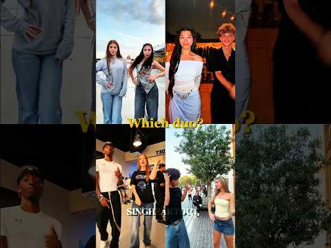 Which duo is the best?😀 | Tiktok Trend Compilation | Dance Video | 2025 | Tiktok Dance | Best Duo |