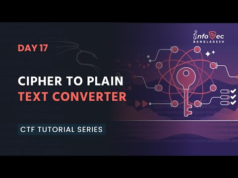 [বাংলা ] Beginner To Advacne CTF #Day​​-17 -Convert Different Cipher Into plaintext | Monk Cipher