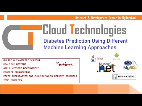 Diabetes Prediction Using Different Machine Learning Approaches | IEEE Projects Hyderabad | Python