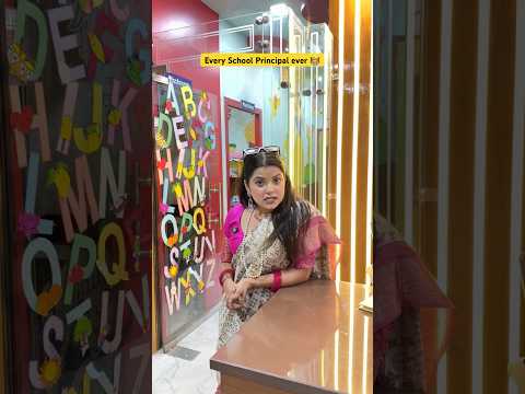Every School principal ever ๐ฉโ๐ซ #shorts #sejalgabashorts #teacher #school