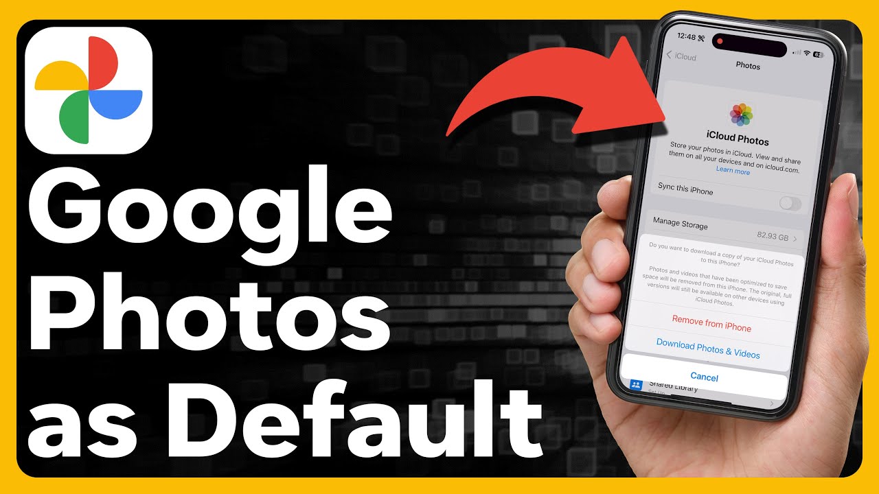Set Google Photos as Default on iPhone 📱