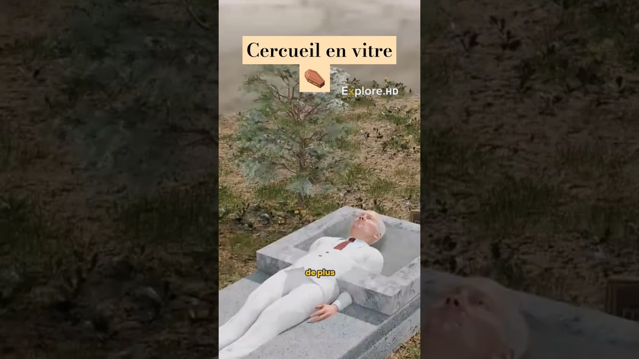 Enterrement dans un cercueil en vitre 🪟