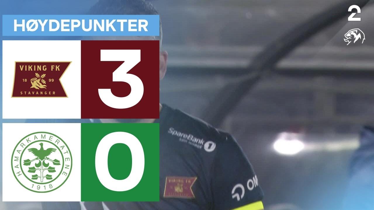 Viking 3-0 HamKam Highlights â˝