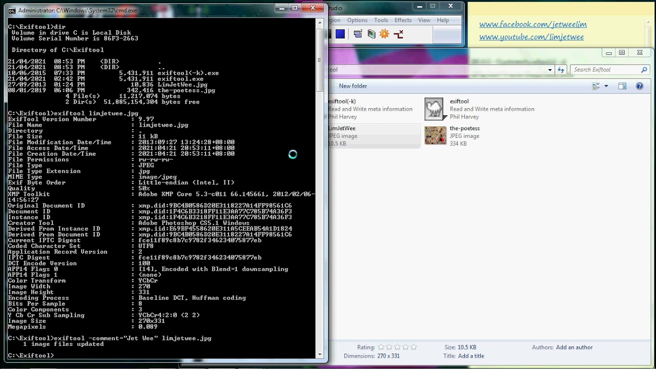 Easily Add & Edit Metadata Tags on Multiple Photos with ExifTool 📸
