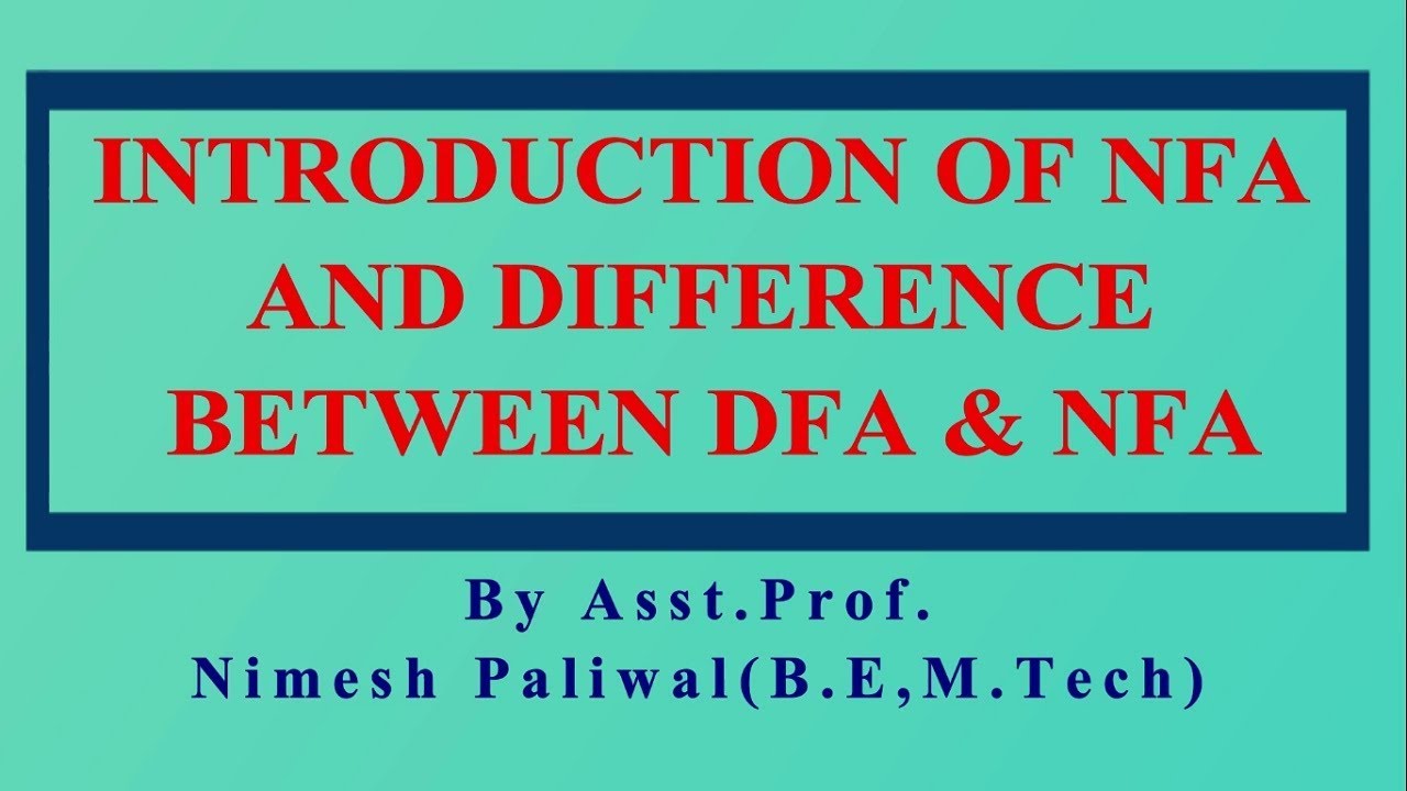 Understanding NFA vs DFA: Key Concepts for GATE & UGCNET Preparation 📚