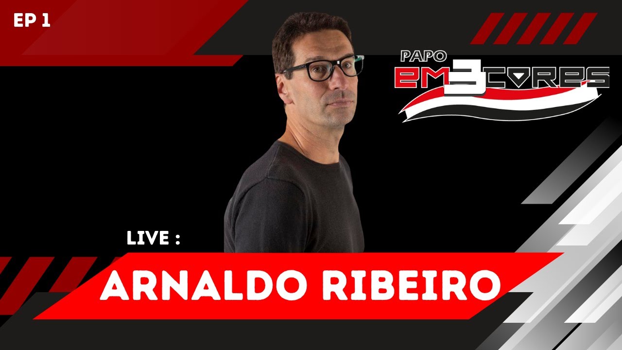 Arnaldo Ribeiro no Papo em 3 Cores! 🎙️ #01
