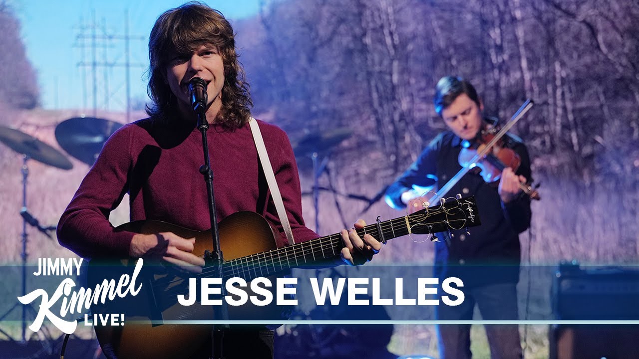 Jesse Welles Performs 'Horses' on Kimmel 🎶