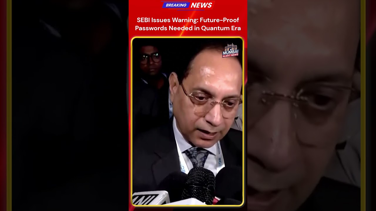 SEBI Chief Warns: Quantum Computing Threatens Cryptography π