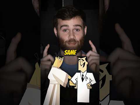 Samurai Jack IS Professor Utonium #cartoonnetwork #powerpuffgirls #mojojojo #aku #ppg