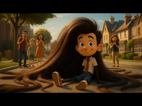 What would happen if we had very long Hair? | #aumsum #kids #children #whatif