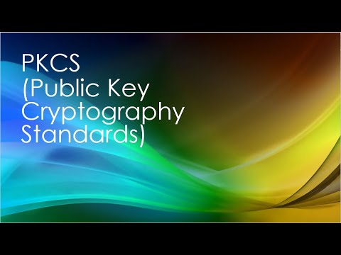 Cryptography : Public Key Cryptography Standards explained.
