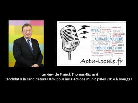 Interview d'actu-locale.fr Franck Thomas-Richard 17/07/2013