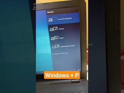 partager son écran avec un autre, projecteur