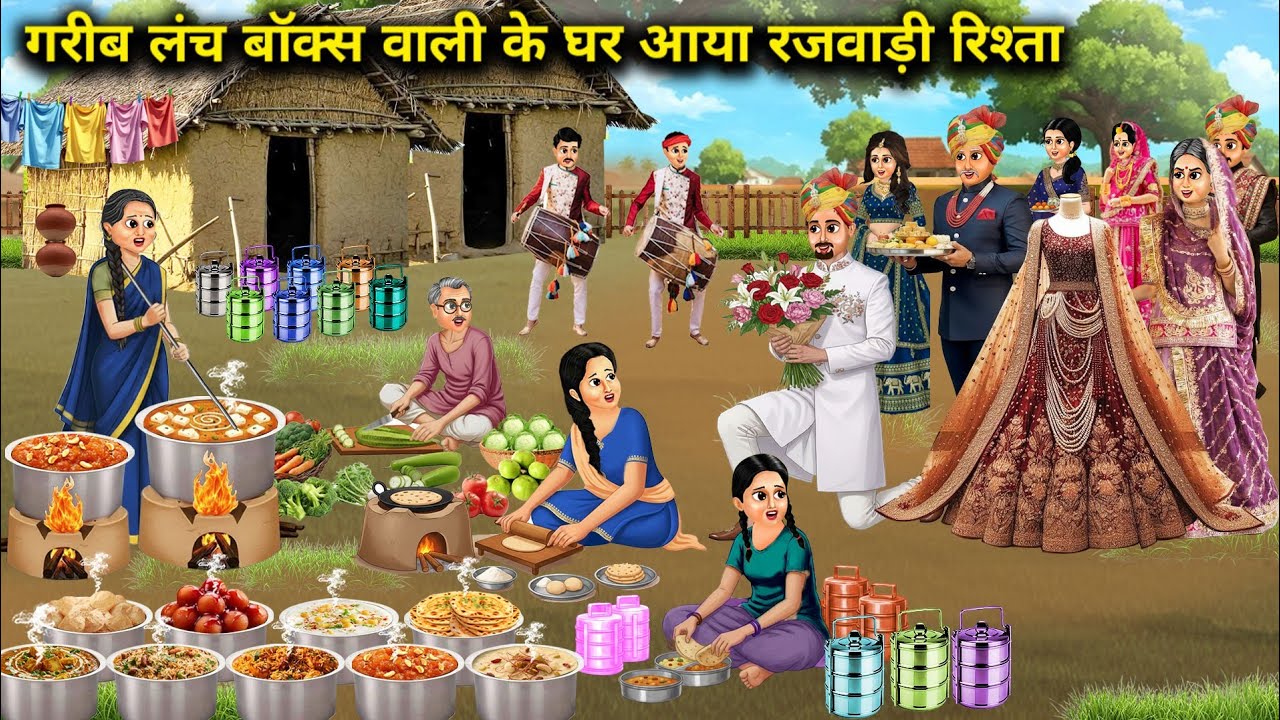 गरीब लंच बॉक्स वाली के घर रजवाड़ी रिश्ता
