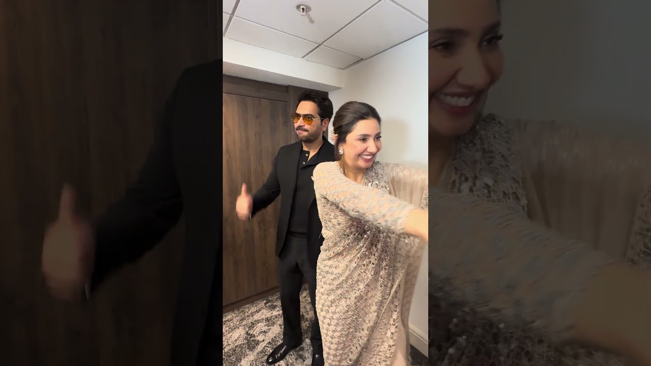 Mahira Khan & Humayun Saeed Promote Film in London 🎬