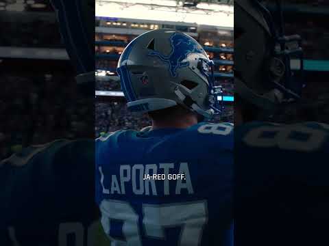Ford Field erupts for JA-RED GOFF's introduction | Sam LaPorta mic'd up 🎙