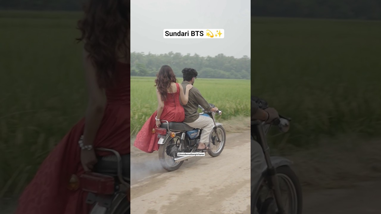 Sundari Behind the Scenes: Sanju Rathod’s Exclusive Music Video BTS 🎬