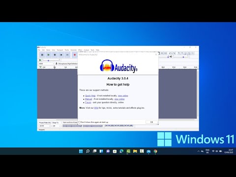 How To Install Audacity On Windows 11