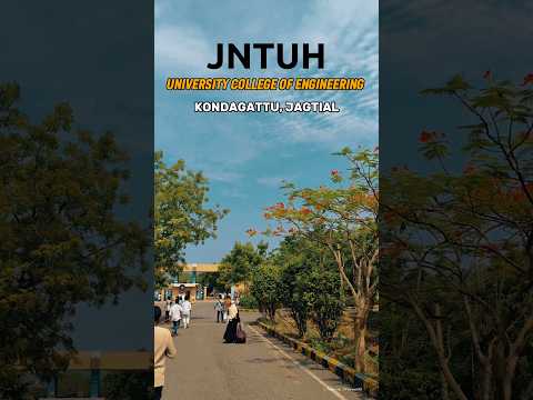 JNTU KONDAGATTU Autonomous JNTUH-UCEJ Jagtial_ Administrative_Block #jntujagtial #jntukondagattu