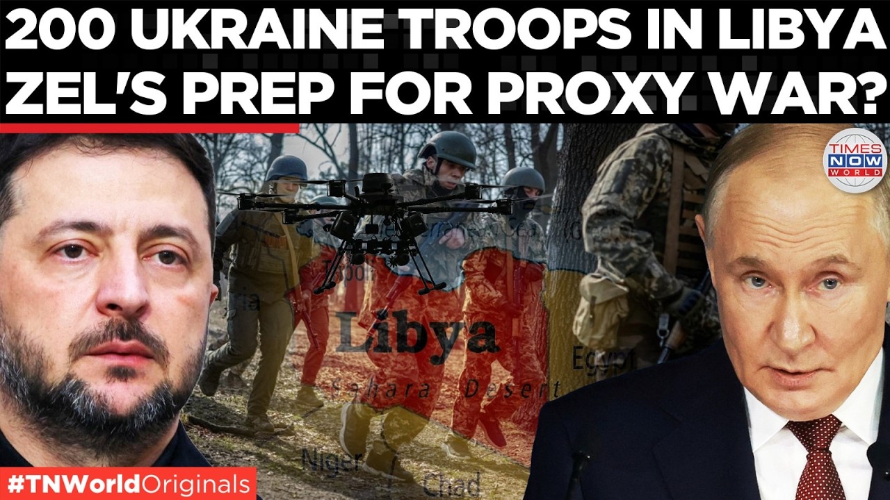 LIBYA TURNS WAR ZONE: Ukraine’s Drone Experts Deployed! Russia’s Shadow Fleet Targeted?