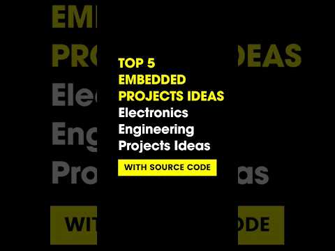 5 Unique Embedded Project ideas for Final Year Electronics Engineering Students: #projectideas #EEE