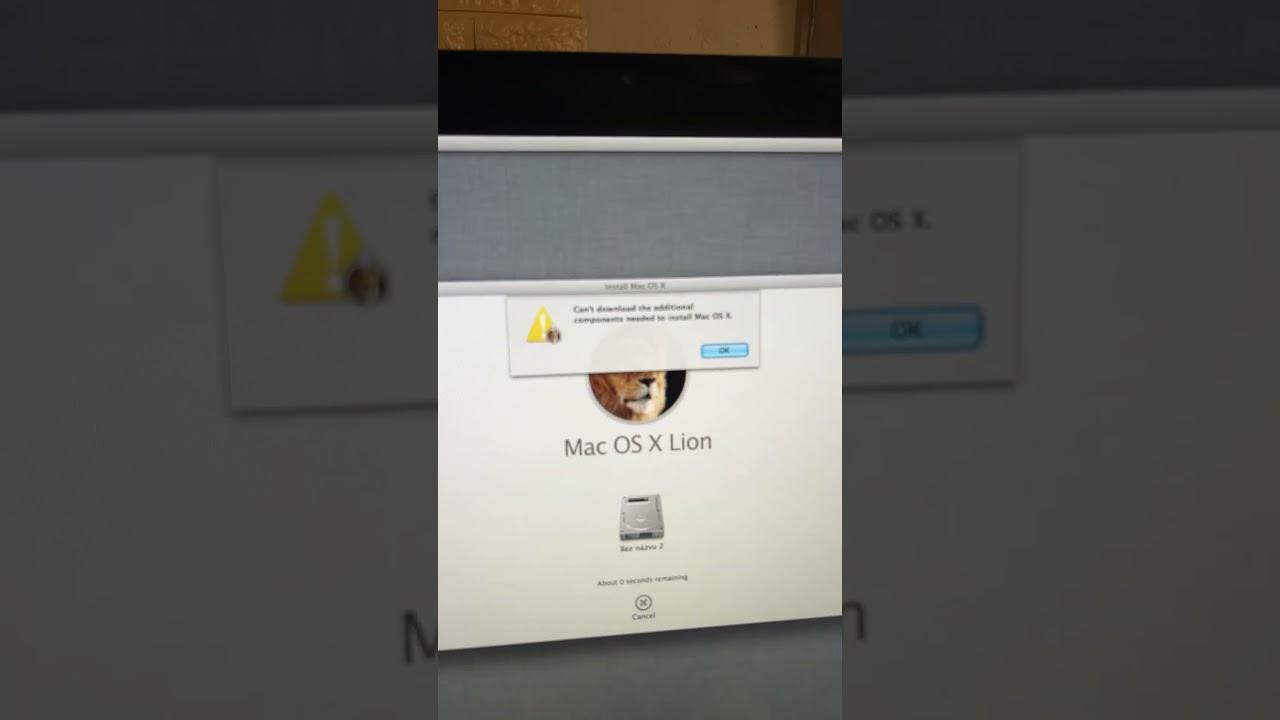 Imac27 2011 I can't install macos X, do you know what could be wrong with it? thanks for any advice