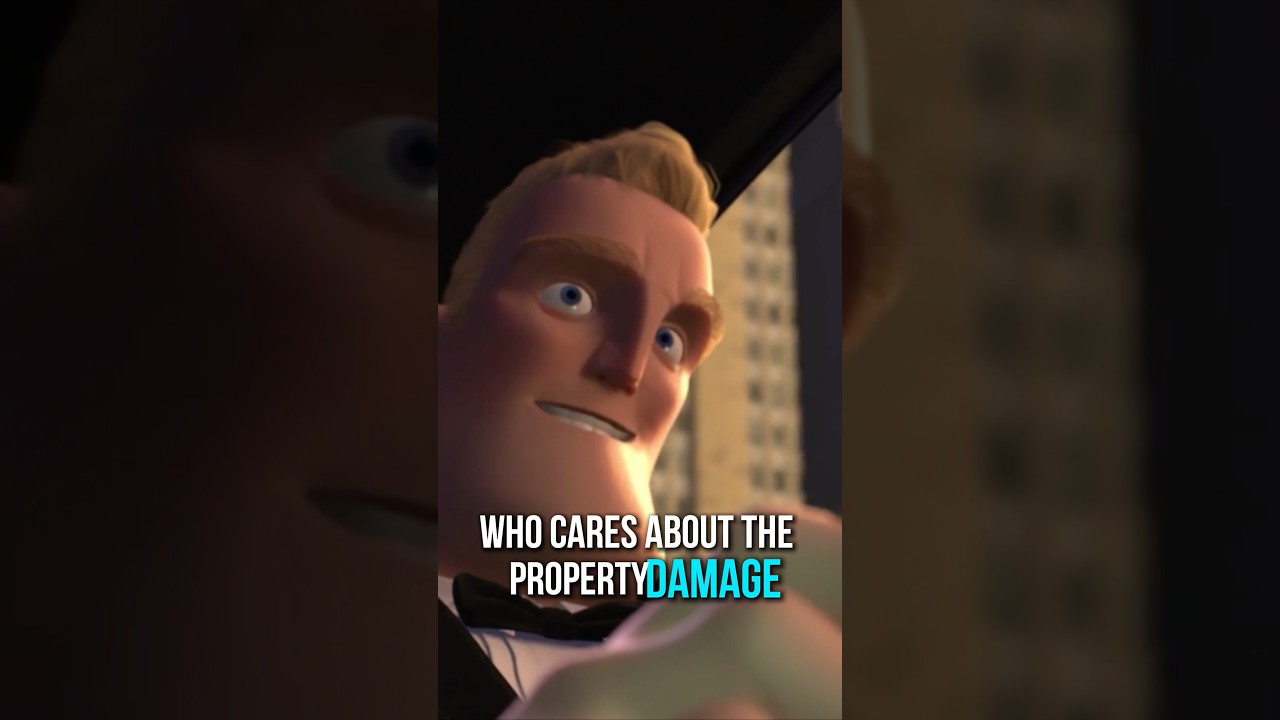 Day in the life of Mr. Incredible #theincredibles #elastigirl #mrincredible