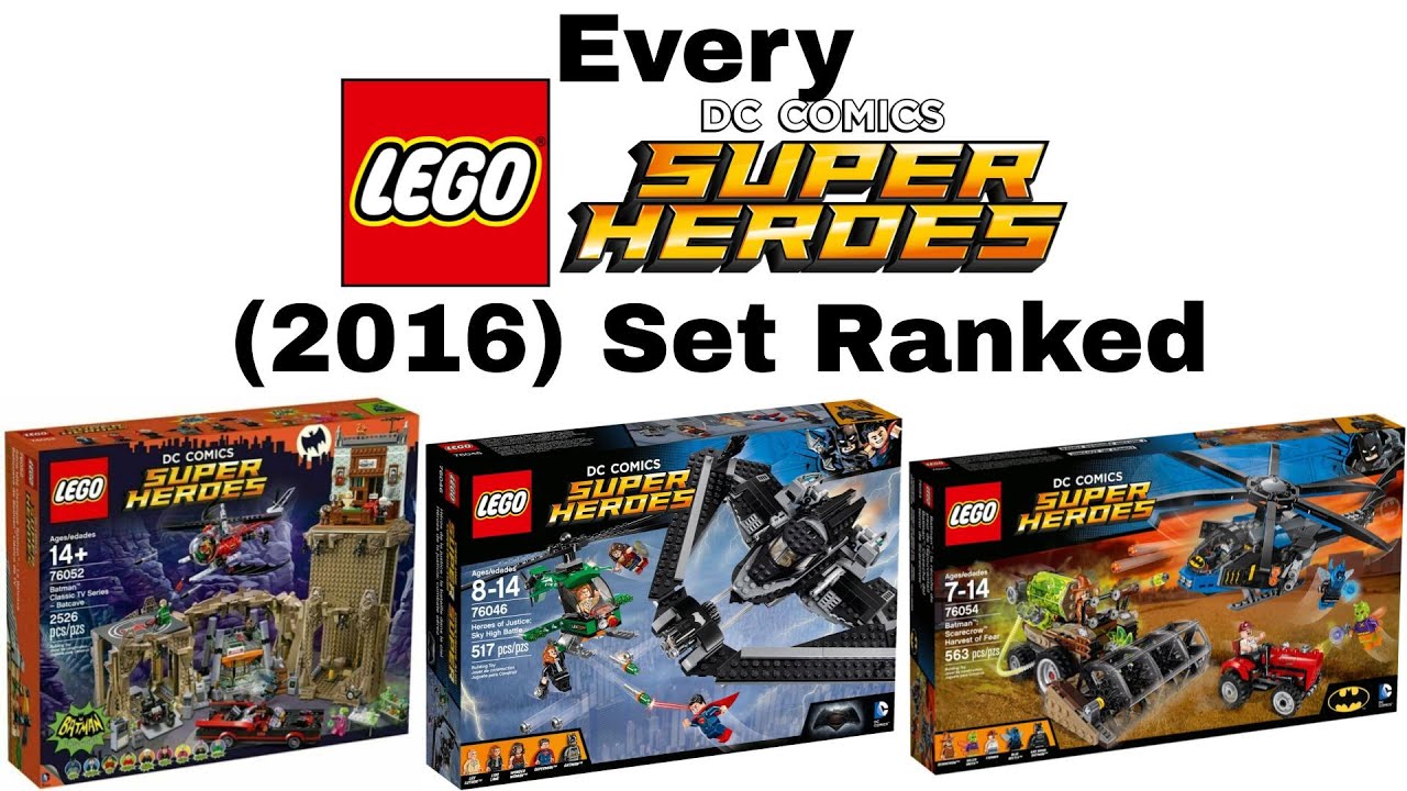Top LEGO DC Super Heroes Sets of 2016 🦸‍♂️