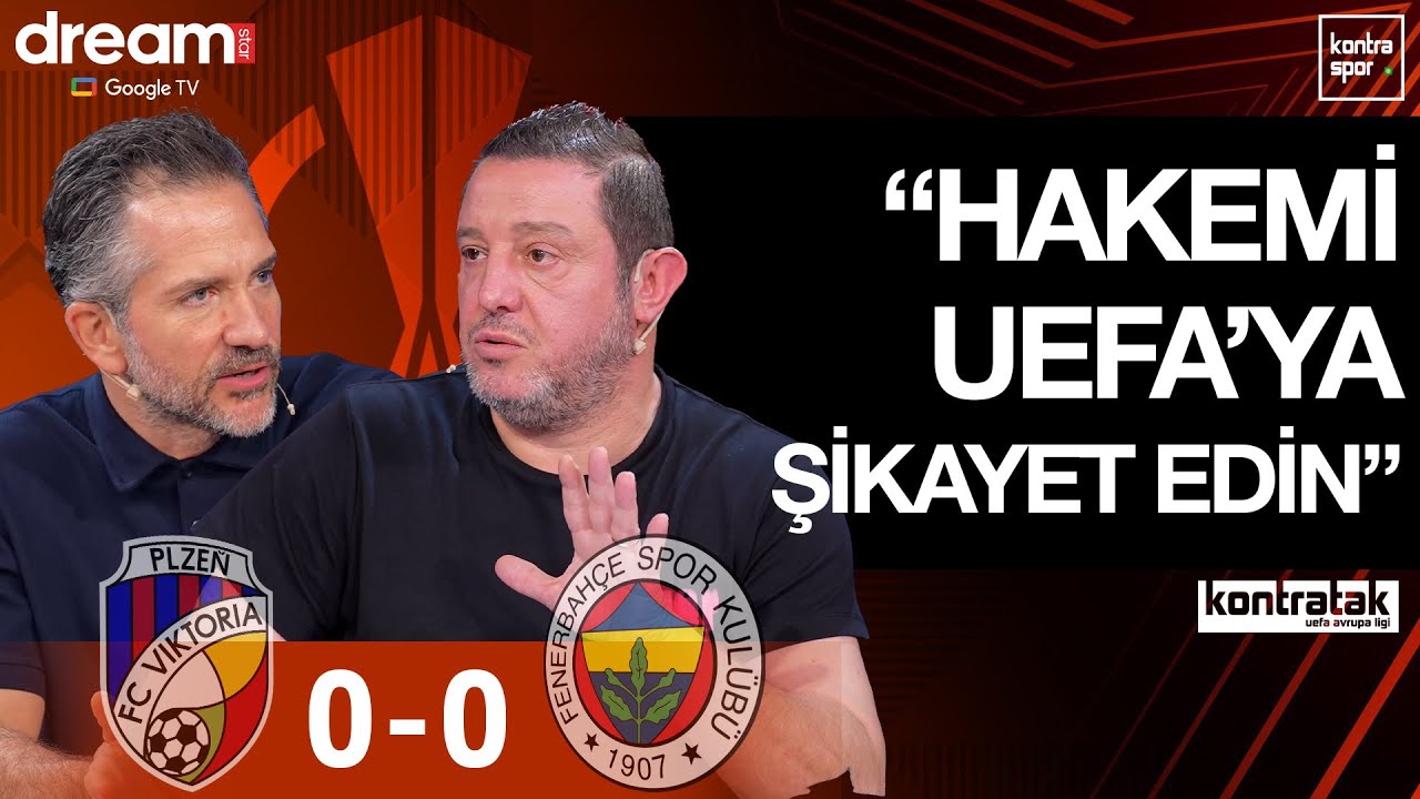 Viktoria Plzen - Fenerbahçe Maçı Sonu Analizi | Kontratak Programı ⚽