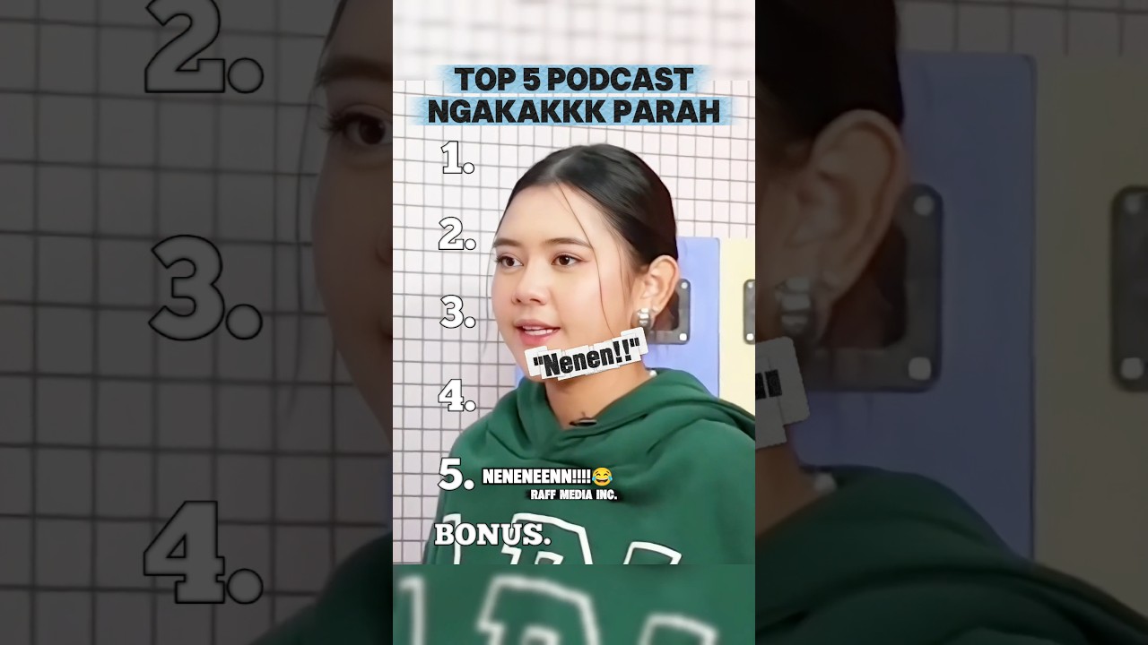 Top 5 Video Podcasts Paling Lucu 😂