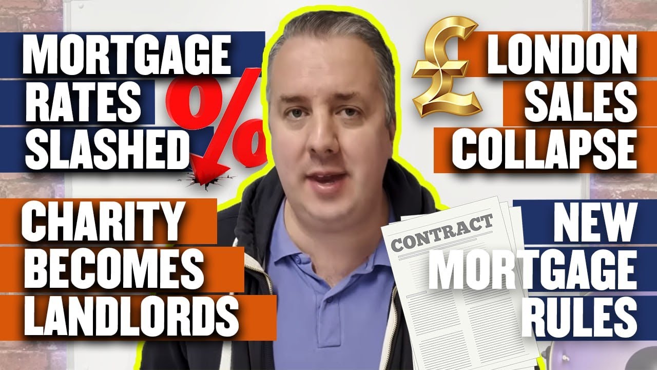 Property News: Mortgage Rates Cut & London Sales Drop