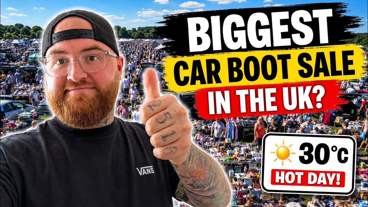 Huge Car Boot Sale You Must See! π