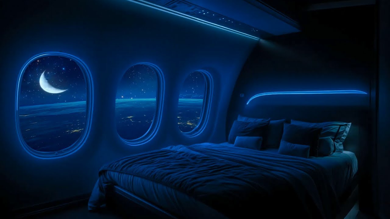 24H Jet Engine Brown Noise for Sleep & Focus ✈️