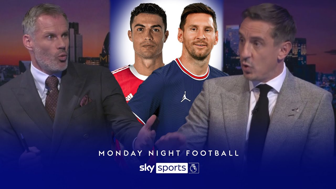 Neville & Carragher Clash Over Ronaldo vs Messi Debate on Monday Night Football ⚽